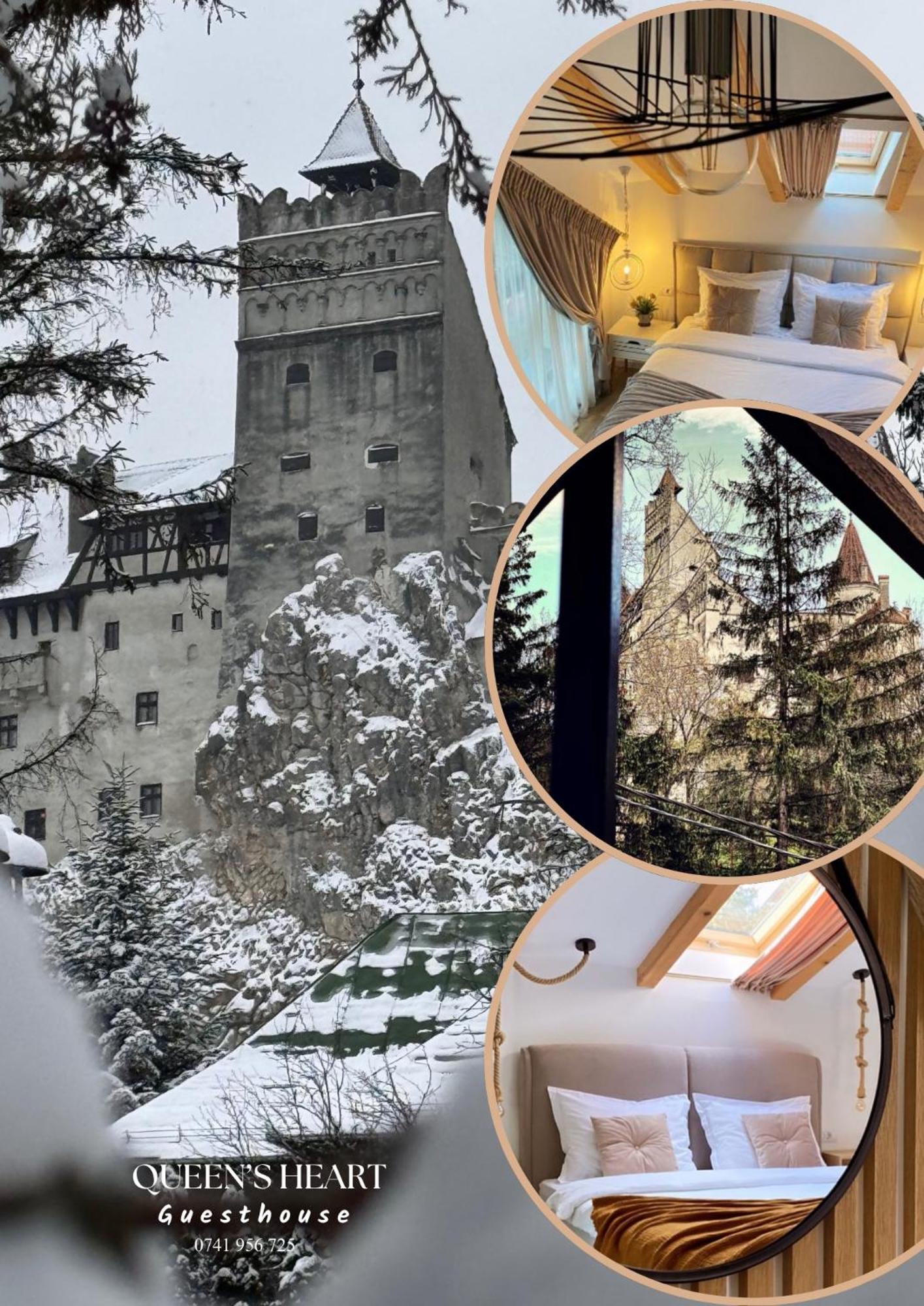 Queen'S Heart Guesthouse 브란 외부 사진